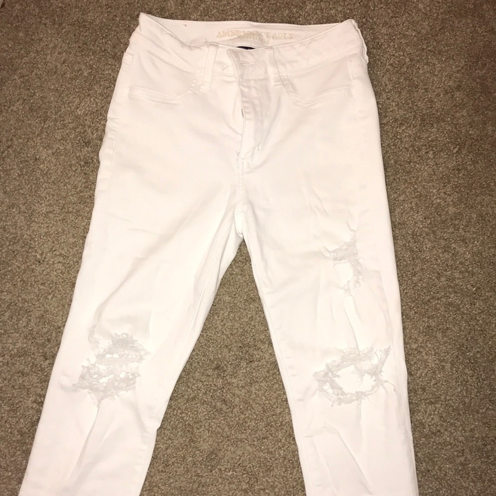 White AE Jeggings